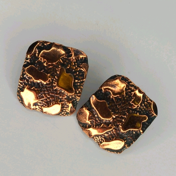 Vintage Copper Earrings